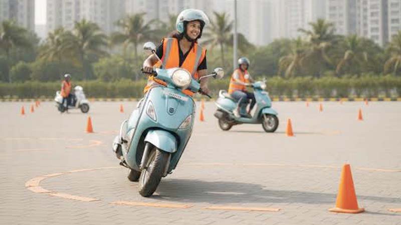 Scooty Driving